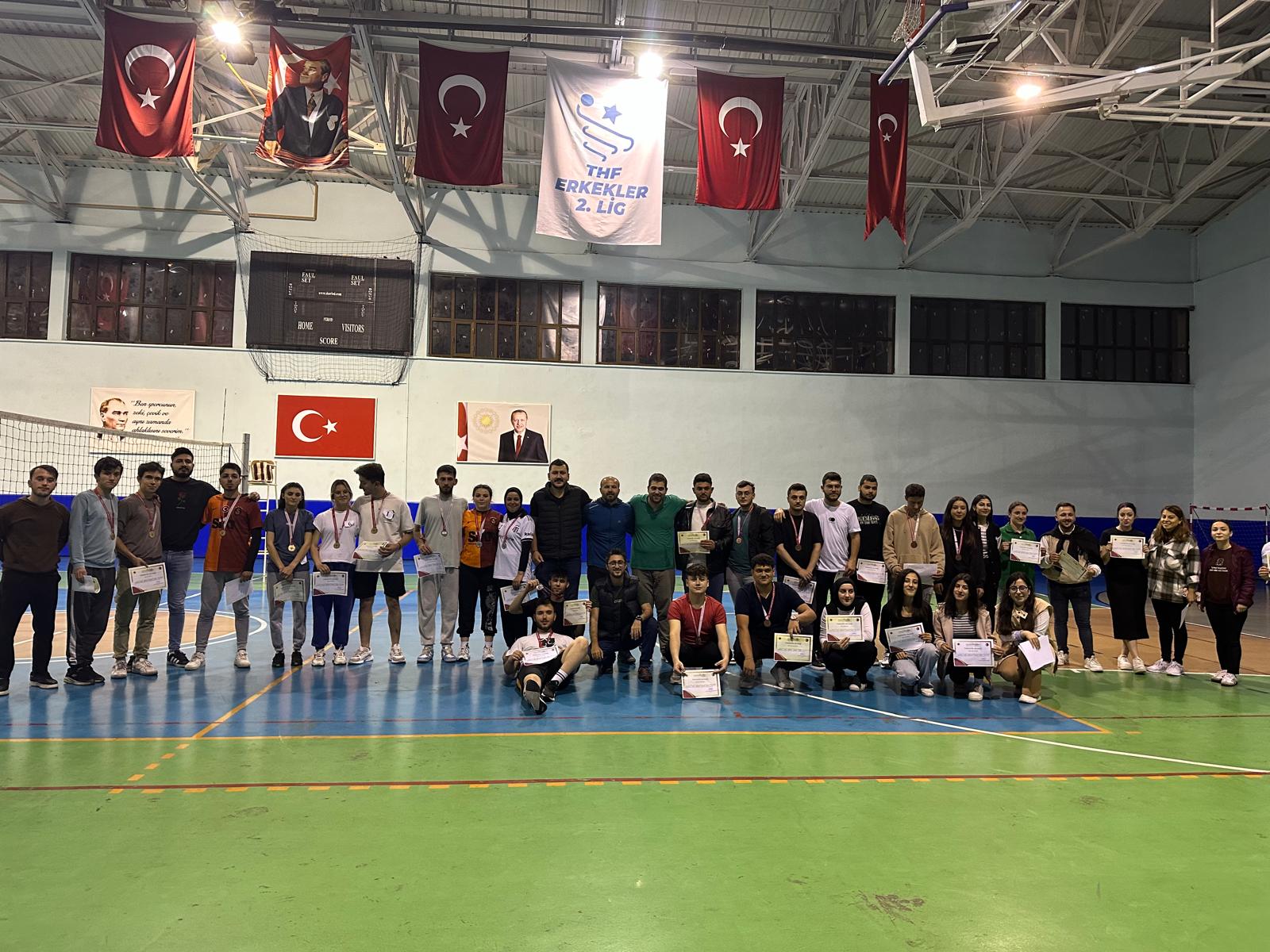 İnebolu Meslek Yüksekokulu Bağımlılıkla Mücadele Voleybol Turnuvası